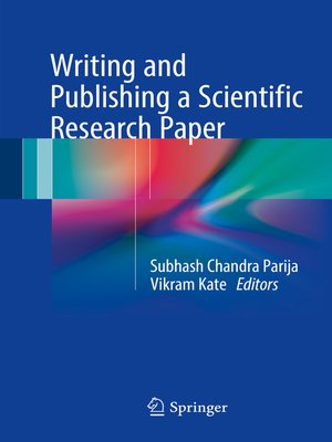 cover image of Writing and Publishing a Scientific Research Paper